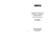 Zanussi ZI720/9K Manual do usuário