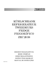 Zanussi ZRC26S8 Manual do usuário