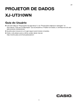 Casio XJ-UT310WN Manual do usuário