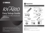 Yamaha RX-A810 Guia de instalação