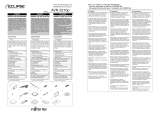 Eclipse - Fujitsu Ten AVN2210p Manual do usuário
