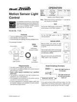 Heath Zenith Home Safety Product BL-1100 Manual do usuário