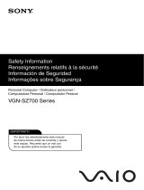 Sony VGN-SZ770AN Manual do proprietário