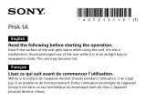 Sony PHA-1A Manual do proprietário