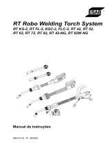 ESAB RT Robo Welding Torch System Manual do usuário