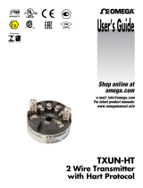 Omega TXUN-HT Manual do proprietário