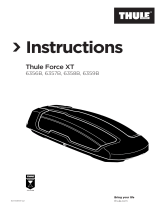 Thule Force XT XXL Manual do usuário