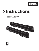 Thule SnowPack L Manual do usuário