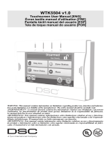 DSC WTK5504 Manual do usuário