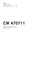 Gaggenau CM470711 Guia de instalação