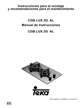 Teka CGB LUX 2G AL CI Manual do usuário