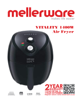 Mellerware VITALITY 1400W Manual do usuário
