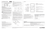 Lutron PJ2-3BRL-TMN-A02 Manual do usuário