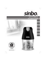 Sinbo SHB 3101 Guia de usuario