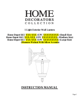 Home Decorators Collection 23452 Instruções de operação