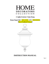 Home Decorators Collection 23434 Instruções de operação