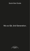 Naim Audio Mu-so Qb 2nd Generation Manual do usuário