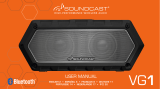 Soundcast VG1 Manual do usuário