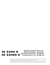 Jonsered CS2240 Manual do usuário