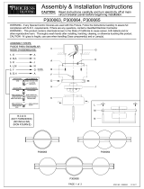 Progress Lighting P300063-009-30 Instruções de operação