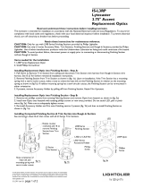 Lightolier (L3RP) Lytecaster Accent Replacement Optics Install Instructions