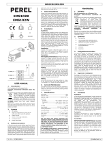 Perel EMS102B Manual do usuário