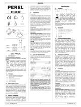 Perel EMS102B Manual do usuário