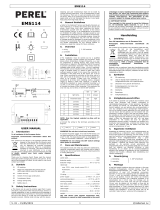 Perel PEREL EMS114 Manual do usuário