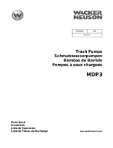 Wacker Neuson MDP3 Parts Manual
