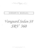 Sea Ray 1982 SRV 360 VANGUARD SEDAN SF Manual do proprietário