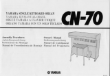 Yamaha CN-70 Manual do proprietário