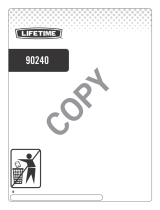 Lifetime 90274 Manual do proprietário