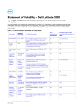 Dell Latitude 5285 2-in-1 Manual do proprietário