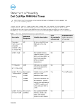 Dell OptiPlex 7040 Manual do proprietário