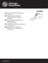 Chicago Pneumatic CP 0044 Instruções de operação