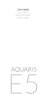 BQ Aquaris Aquaris E5 Manual do usuário