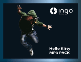 Ingo MP3 Pack Hello Kitty Manual do usuário