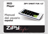 Zipy SmartFun 4.3" Guia de usuario