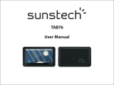 Sunstech Tab 76 Instruções de operação