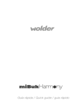 Wolder miBuk Harmony Guia de usuario
