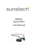 Sunstech Argos Manual do usuário