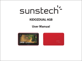 Sunstech Kido'z Dual 4GB Manual do proprietário
