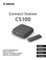 Canon Connet Station CS100 Manual do usuário