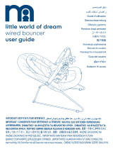 mothercare Little World Of Dream Wired Bouncer Guia de usuario