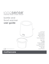 mothercare Innosense Bottle And Food Warmer Manual do usuário