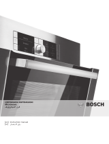 Bosch Built-in microwave oven Manual do usuário