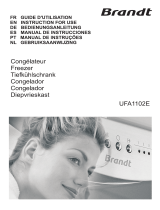 De Dietrich UFA1102E Manual do proprietário