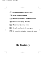 De Dietrich DHD519WE1 Manual do proprietário