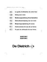 De Dietrich DOP340BE1 Manual do proprietário