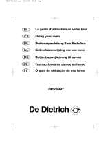 De Dietrich DOV399XE1 Manual do proprietário